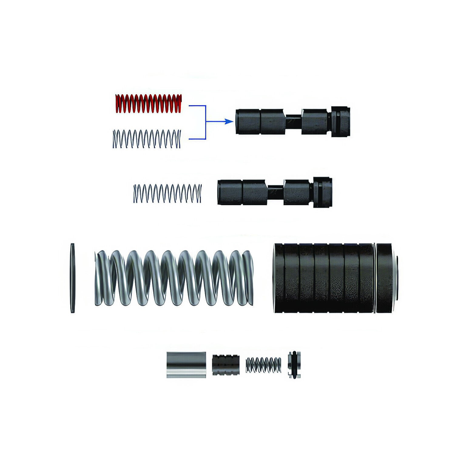 8L45-8L90 Transmission Valve Body Shift Zip Kit fits 2015-Up 8L45-8L50-SHIFT-ZIP