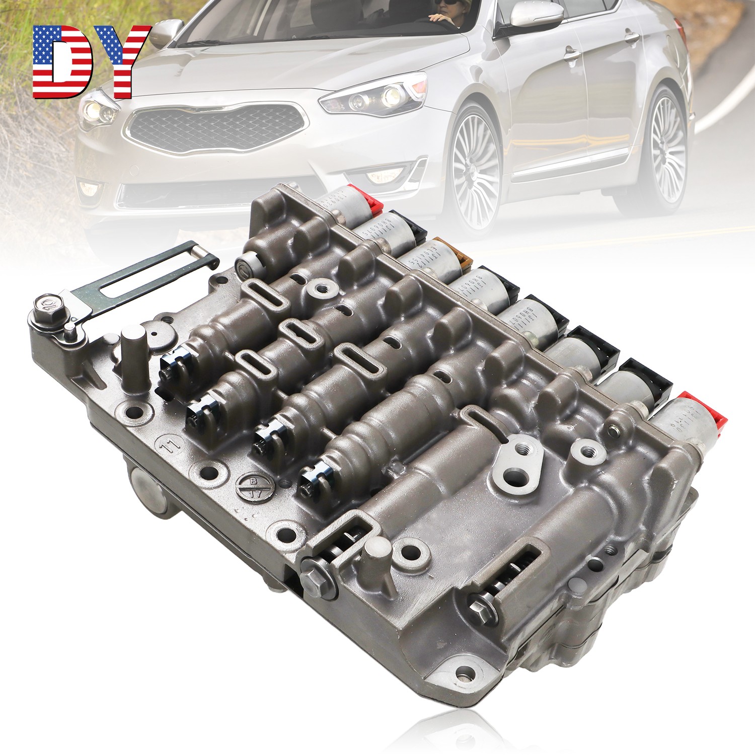 A6MF1/2 Transmission Valve body with solenoid for Hyundai Elantra Kia