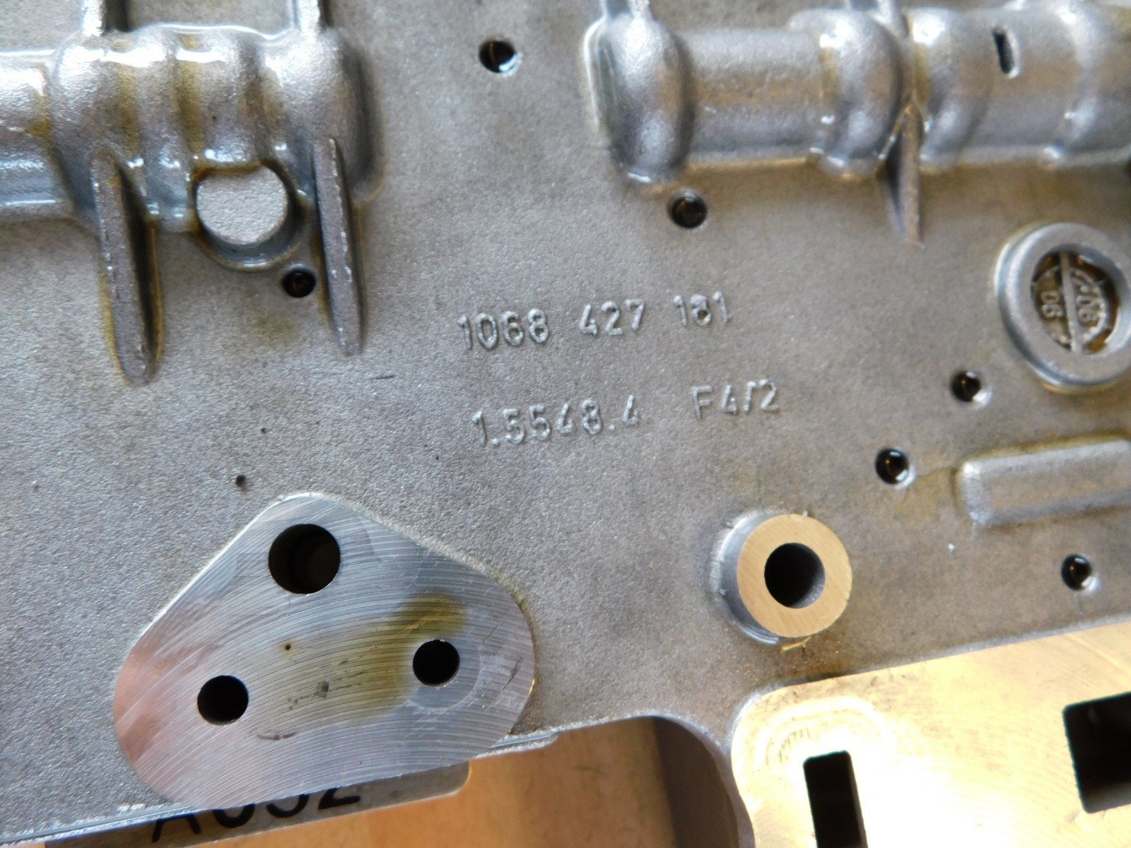 BMW ZF 6HP19Z VALVE BODY WITH CONDUCTOR PLATE 1068427181 0260550010
