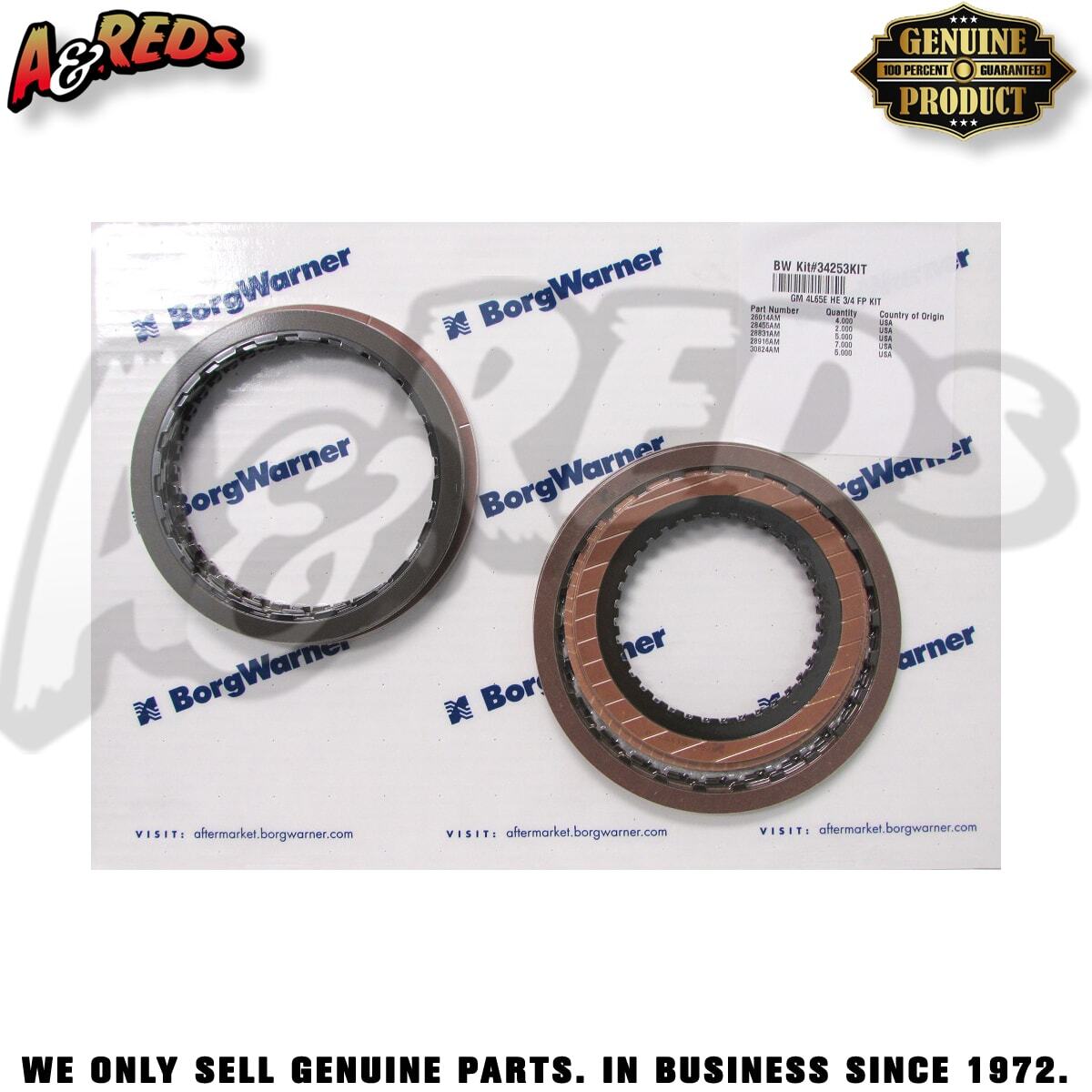 Borg Warner Friction Clutch Pack GM 4L65E (#34253KIT)