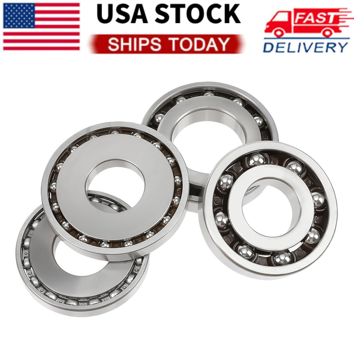 K114 CVT Transmission 4PCS Bearing Kit for B37-9A Bearing Pulley Bearing Kit
