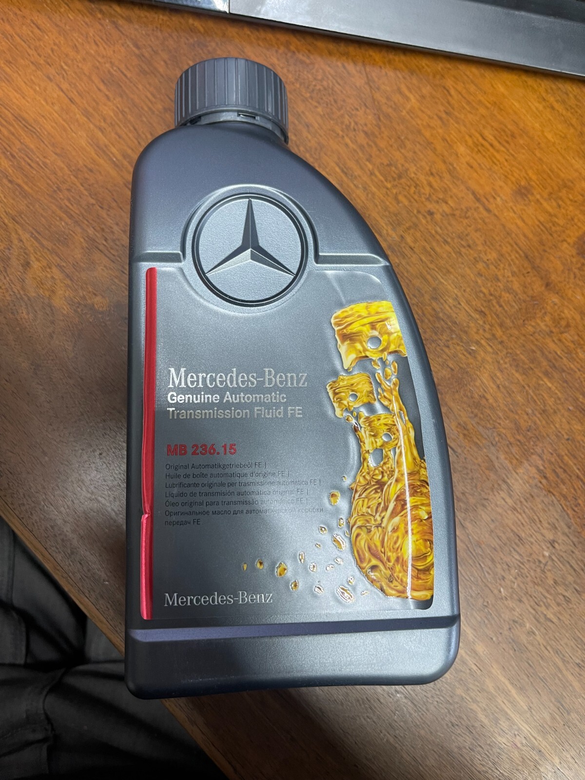 Genuine Mercedes Automatic Transmission Fluid BLUE Type 236.15 FE For 7 Speed