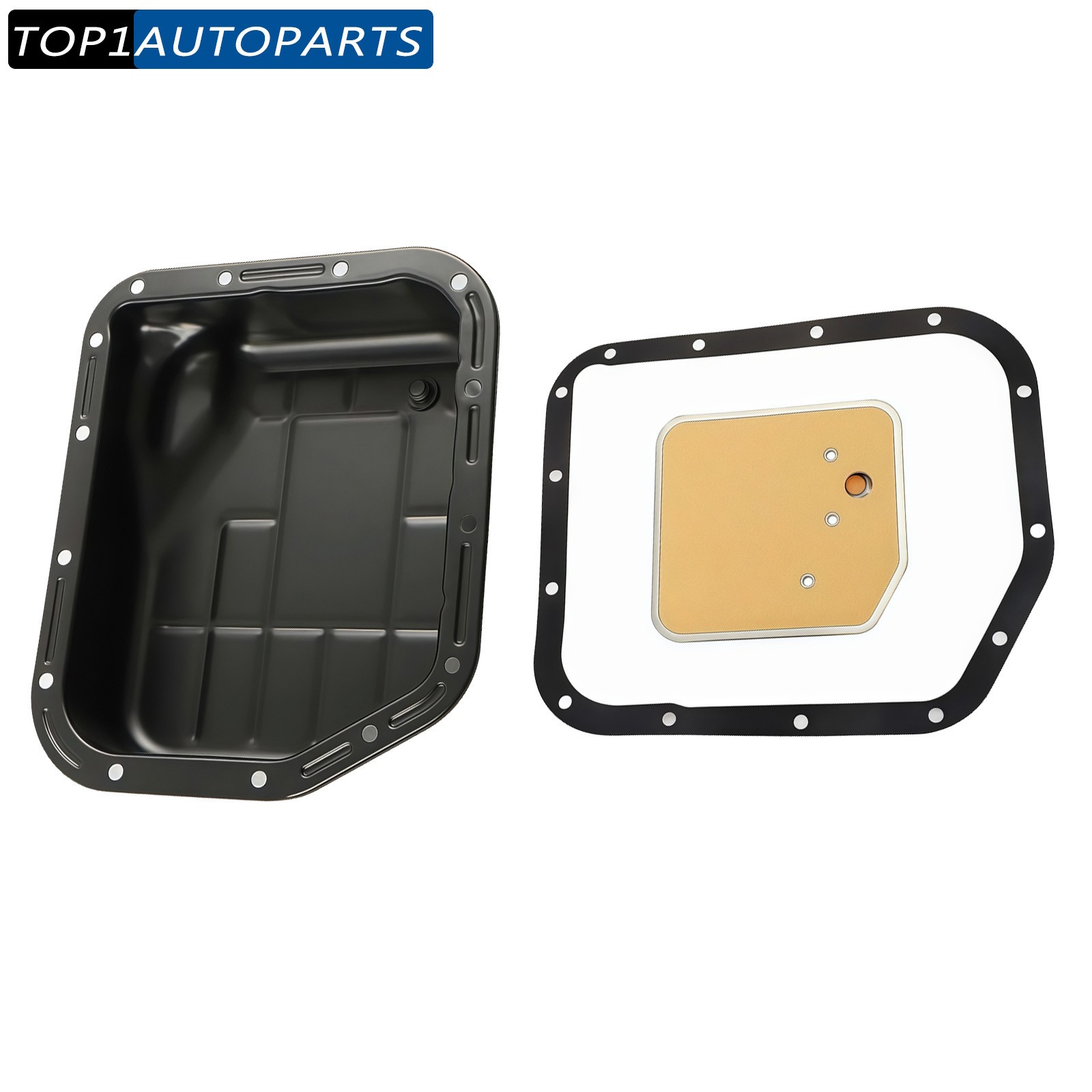 Trans Oil Pan Filter Set For A500 40RH 42RH 42RE 44RE Jeep Dodge 88-97 3Pcs