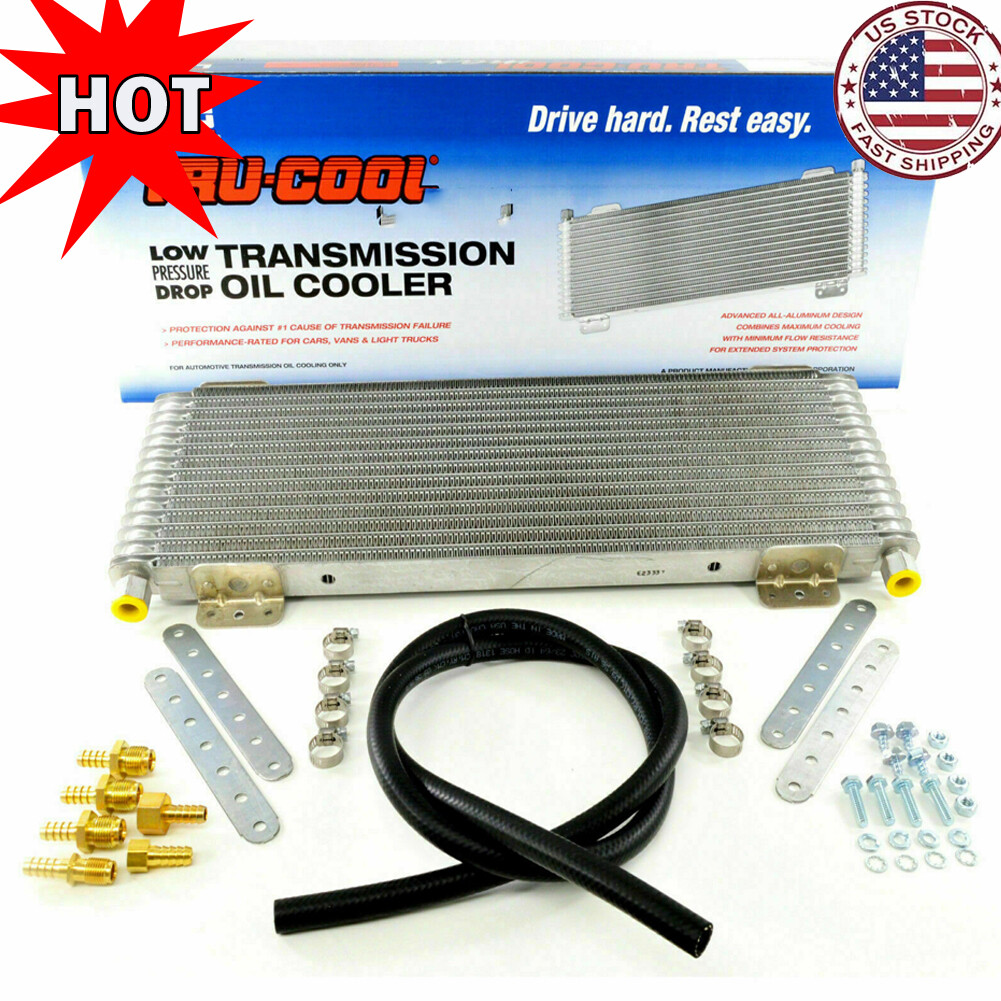 Tru Cool Max 40,000 GVW Transmission Oil Cooler Low Pressure Drop (OC-4739-1) US