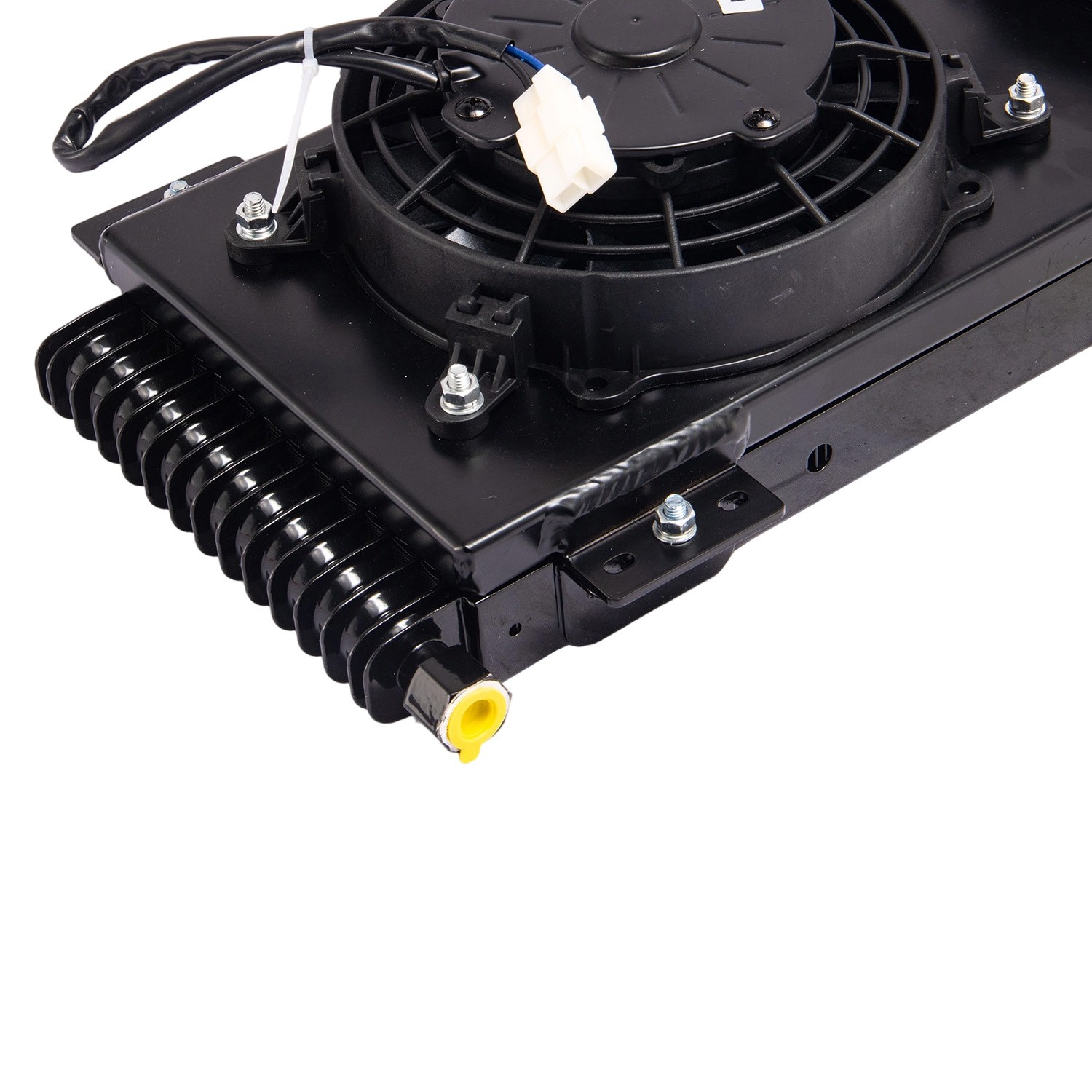 LPD47391 Aluminum Transmission Oil Cooler & Shroud Fans For GVW Max 40,000 40K