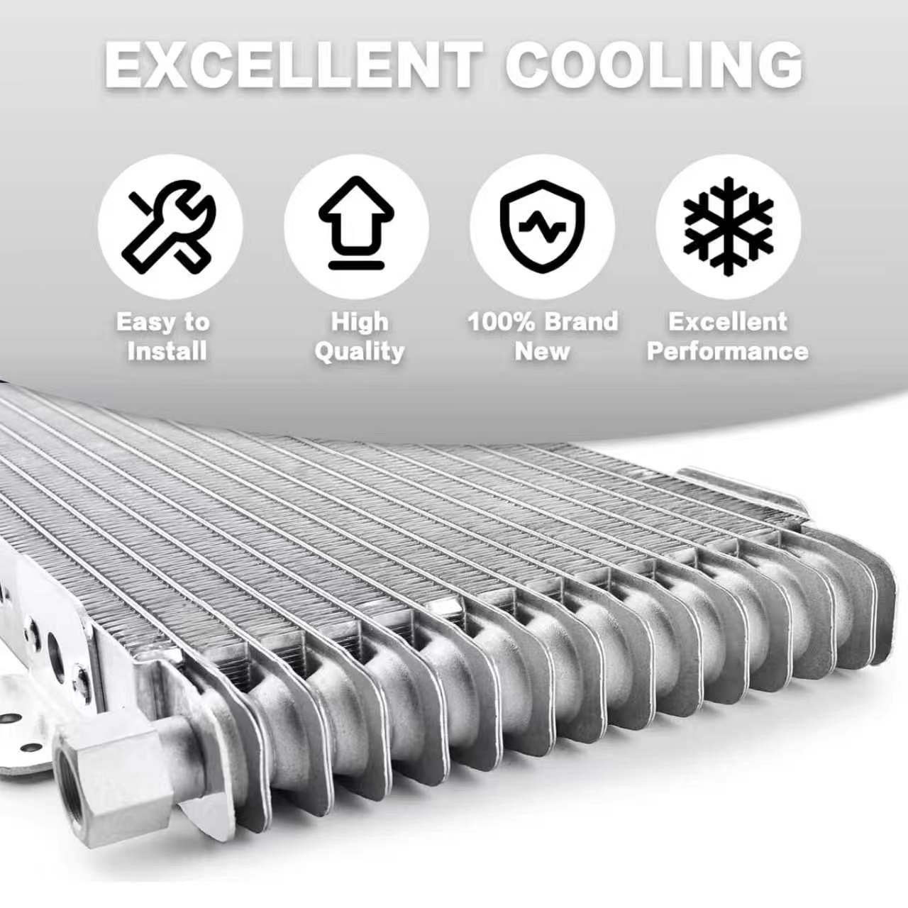 40K Transmission Oil Cooler For Tru Cool Low Pressure Drop GVW Max 40K LPD47391