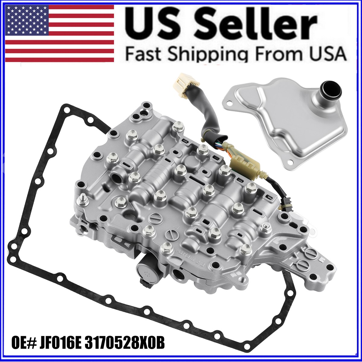 OEM CVT Transmission Valve Body w/ Filter Kit For 2013-2018 Nissan Altima 2.5L /