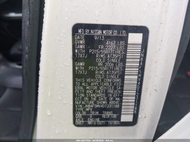 (TRANFER CASE ONLY) Transfer Case Fits 11-17 JUKE 1130000
