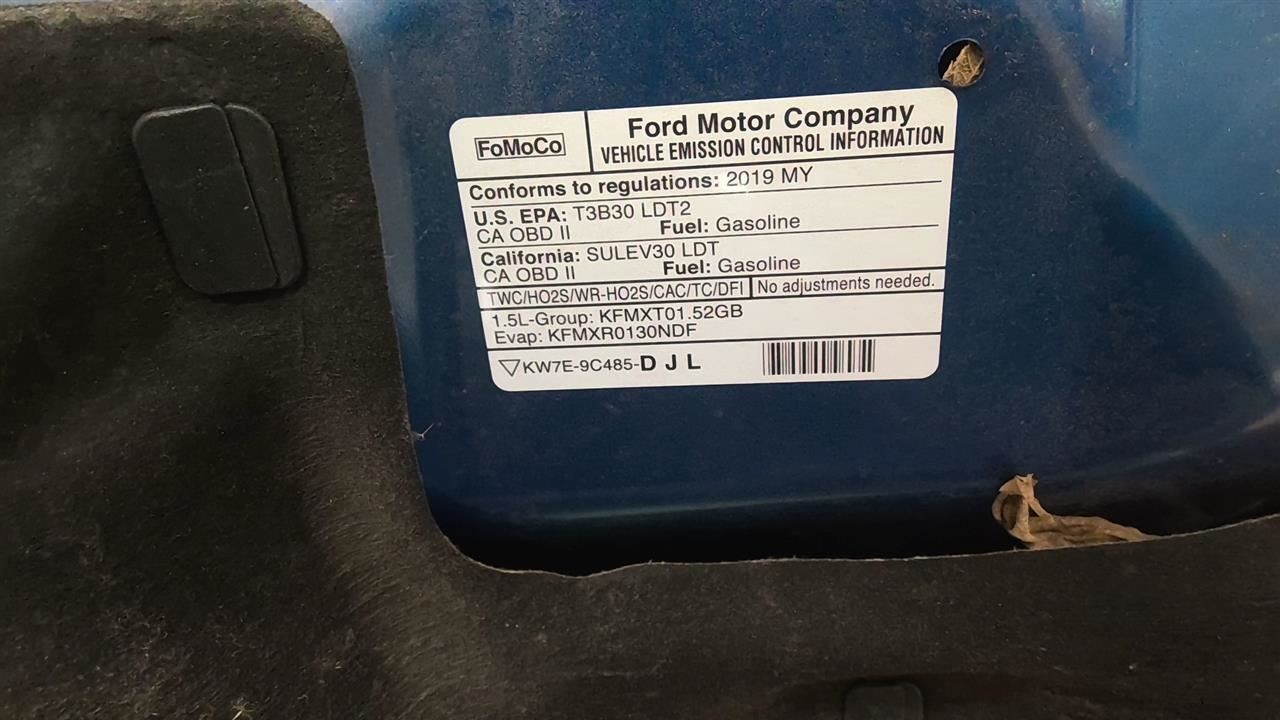 2019 Ford Escape Automatic Transmission Oil cooler