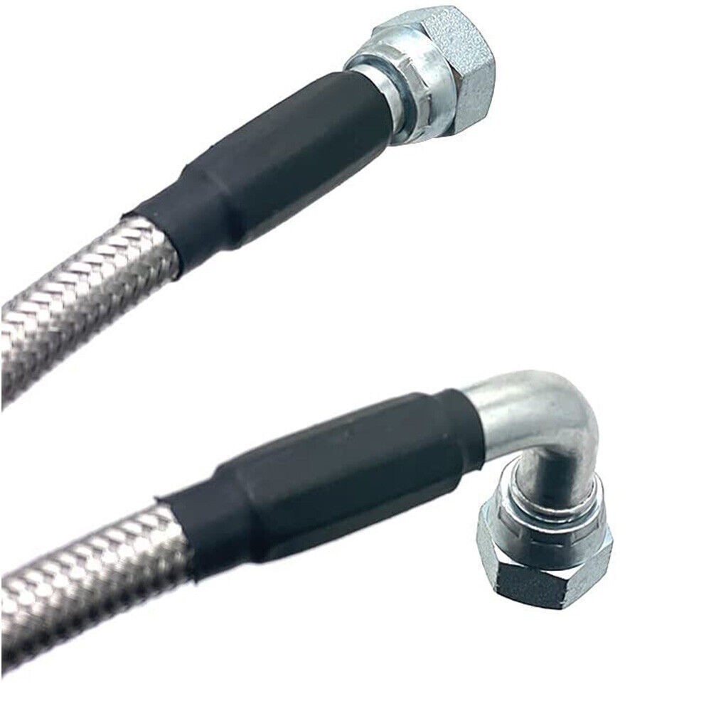 Flexible Braided Transmission Cooling Line Kit SS for TH350 700R4 TH400 Set