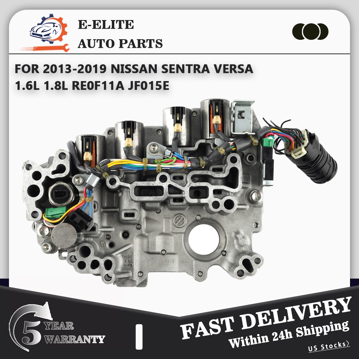 JF015E RE0F11A CVT Transmission Valve Body For Nissan Versa Sentra Note 2013-UP