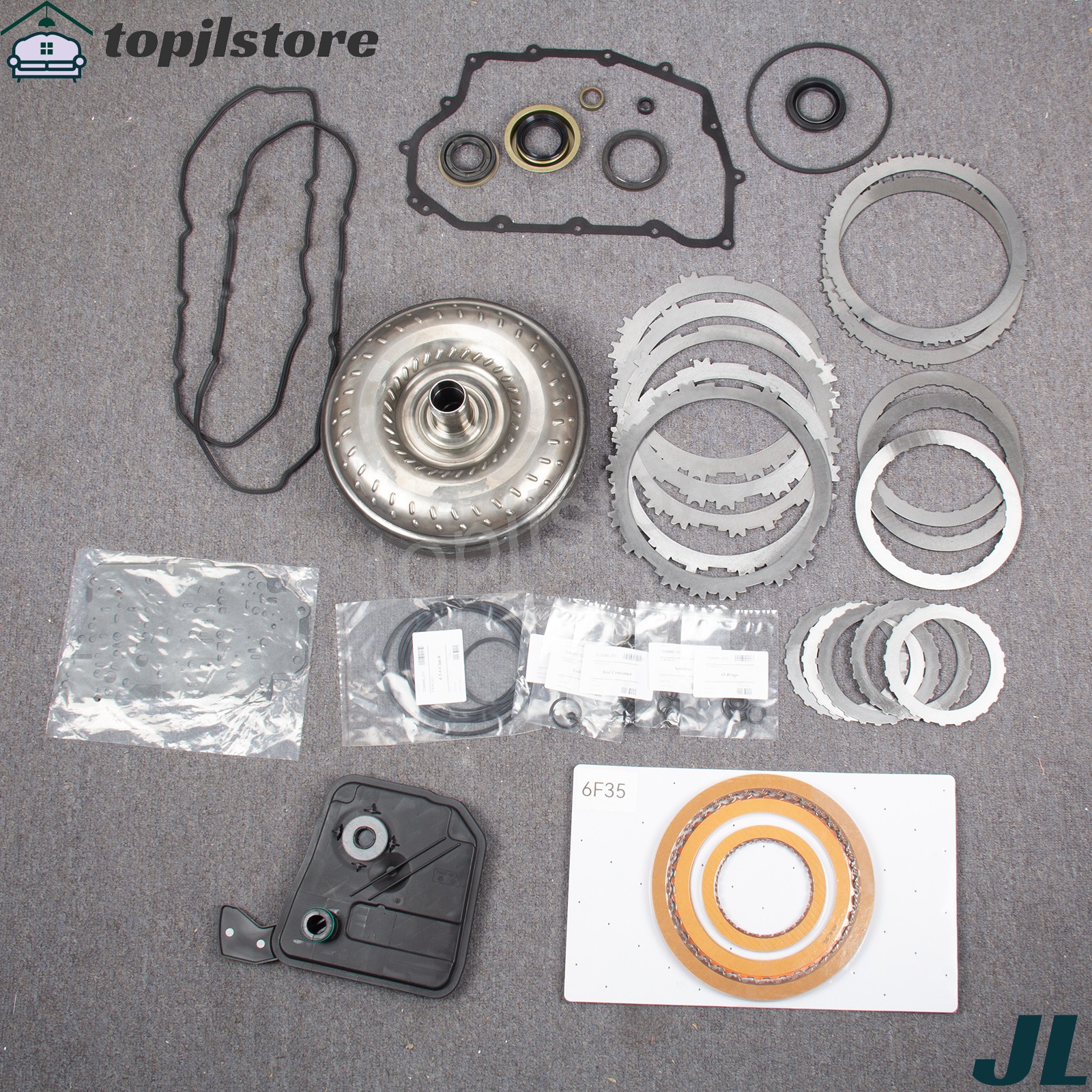 6F35 For Ford Transmission Rebuild Kit TransTec 2013-on For Ford Lincoln Mazda
