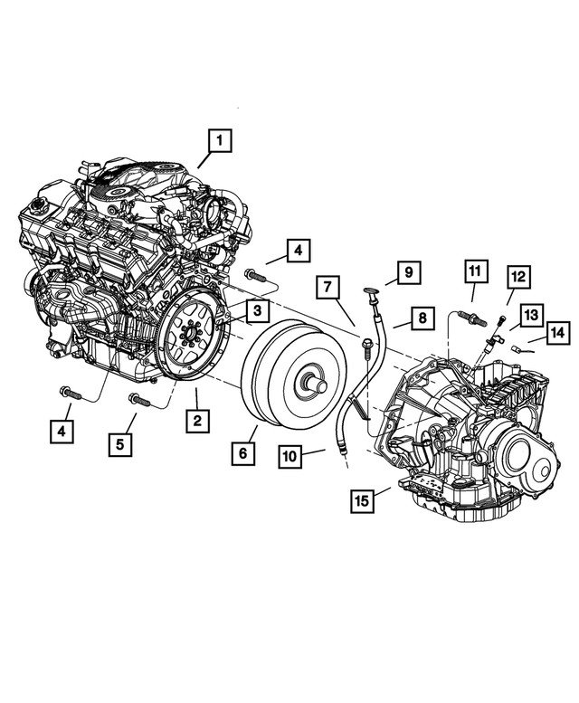Genuine Mopar Torque Converter Drive Plate 4736299AB