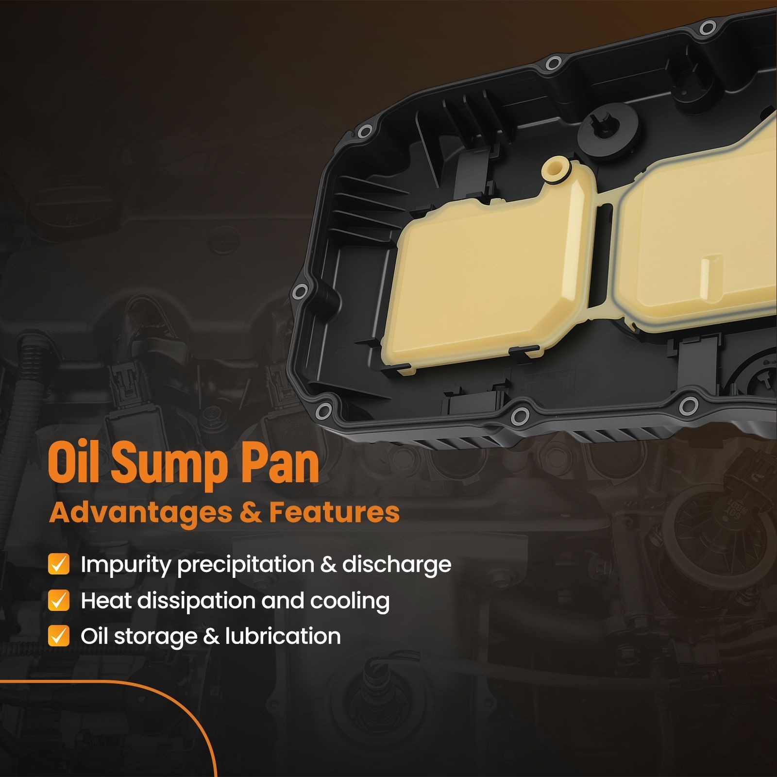 Auto Transmission Oil Pan for Mercedes-Benz SLC300 R172 L4 2.0L 2017
