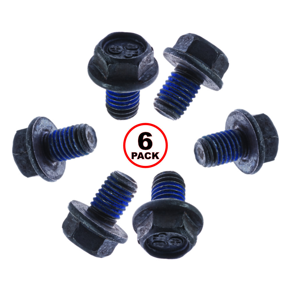 GM Torque CONVERTER BOLTS (6) HEX HEAD M10-1.50 x 15mm Front-Rear Wheel Drive