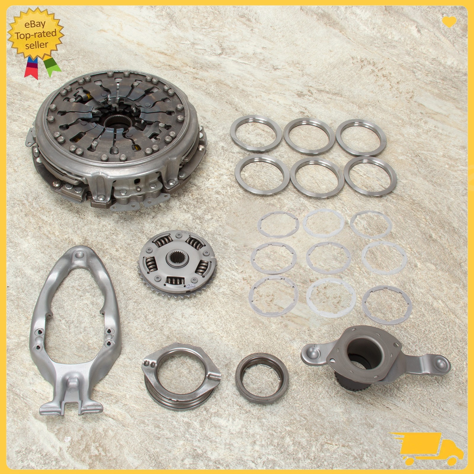 0AM DQ200 DSG Transmission Dual Clutch Kit 602000600 For 7-Speed Golf Jetta