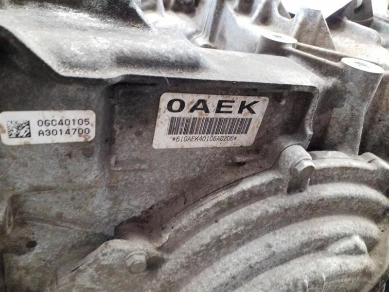 Automatic Transmission 6 Speed Opt MH2 Fits 10 ALLURE 243636