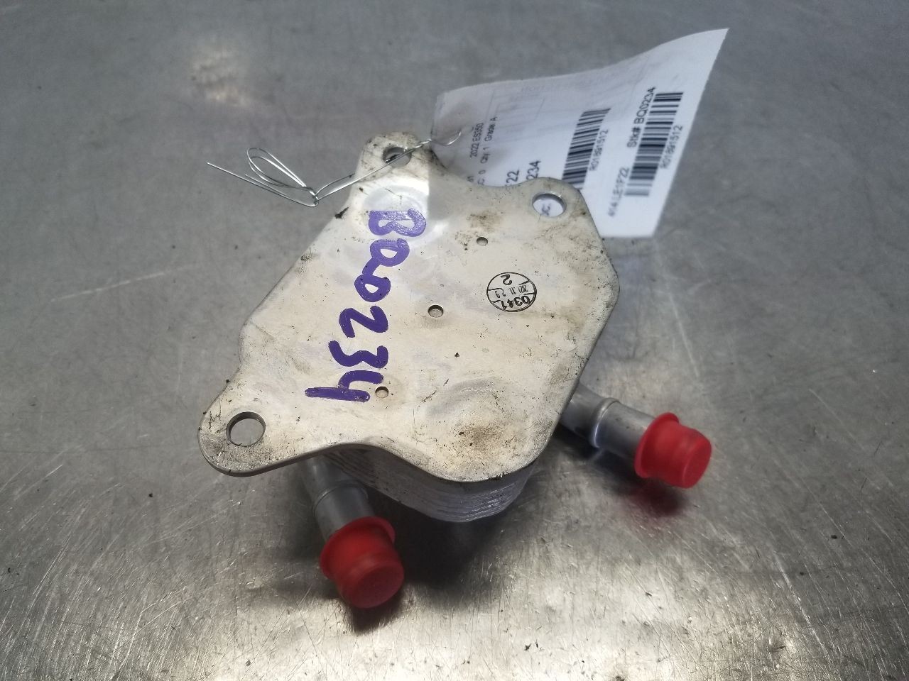 22 LEXUS ES350 OIL COOLER 3.5L FWD AUTOMATIC TRANSMISSION