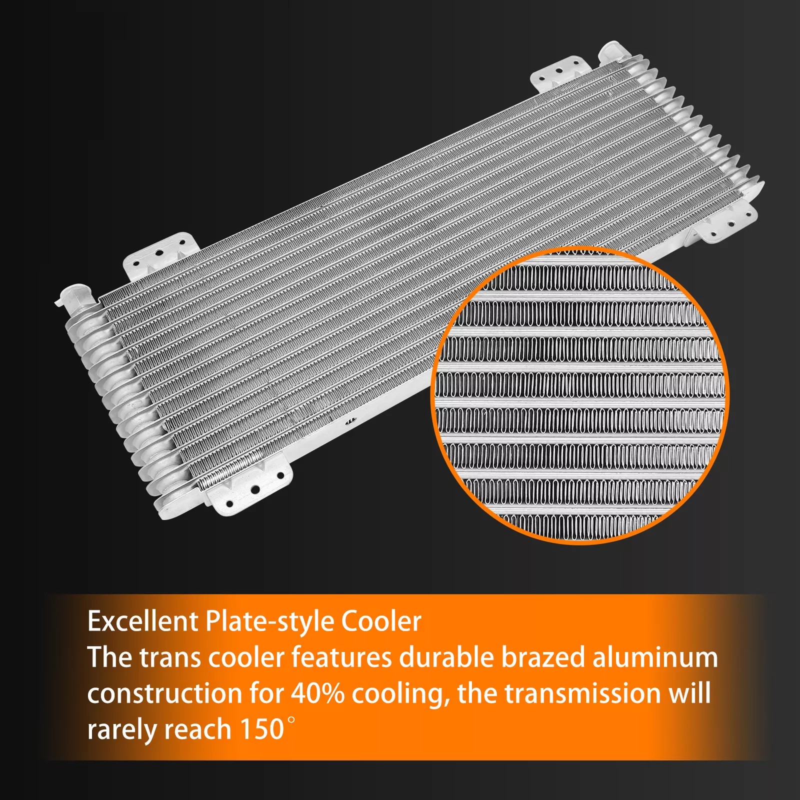 40K Transmission Cooler Trans For Tru Cool Oil Cooler GVW Max 40,000 LPD47391