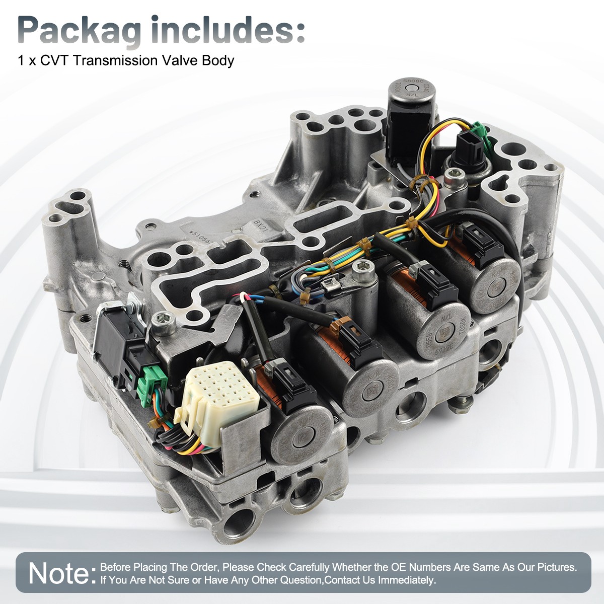 RE0F11A JF015E Valve Body Transmission For 2012-2015 Nissan Sentra Almera NV200