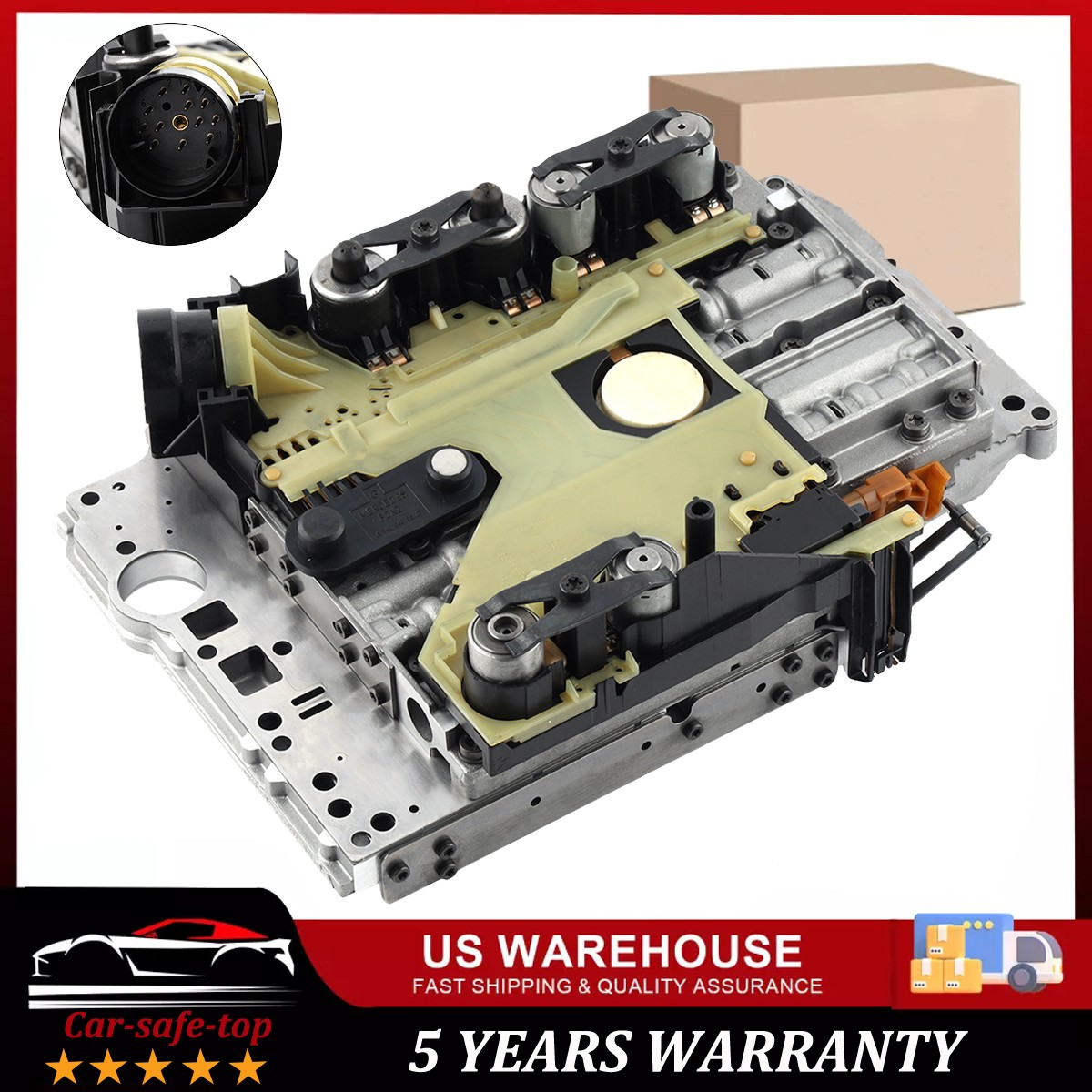722.6 5 Speed Transmission Valve Body w/Conductor Plate For Jeep Chrysler Dodge…