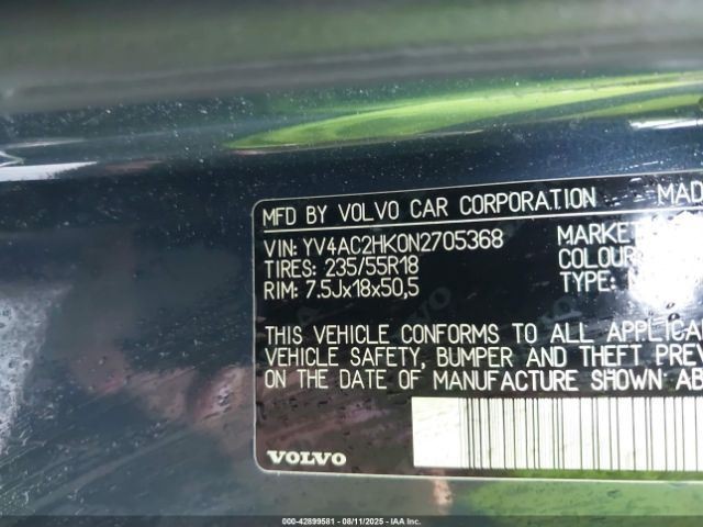 Automatic Transmission Gasoline VIN AC B4204T47 Fits 19-22 XC40 656098