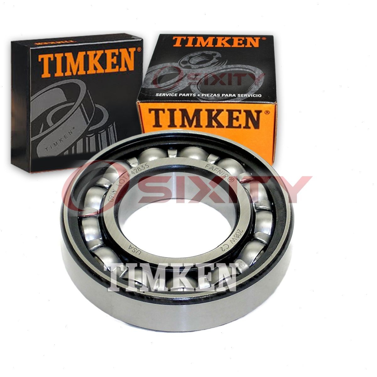 Timken Front Transfer Case Output Shaft Bearing for 1992-1999 GMC K2500 bb
