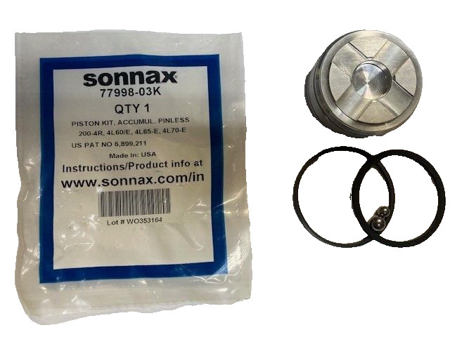 SONNAX 77998-03K PINLESS ACCUMULATOR KIT FOR 200-4R AND 4L60 SERIES TRANSMISSIO