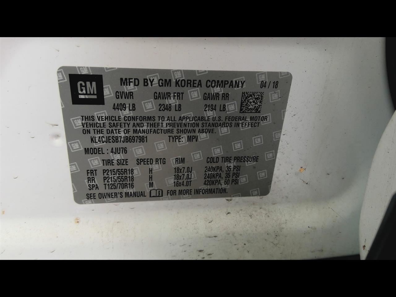 Transfer Case AWD Fits 13-22 ENCORE 6545523