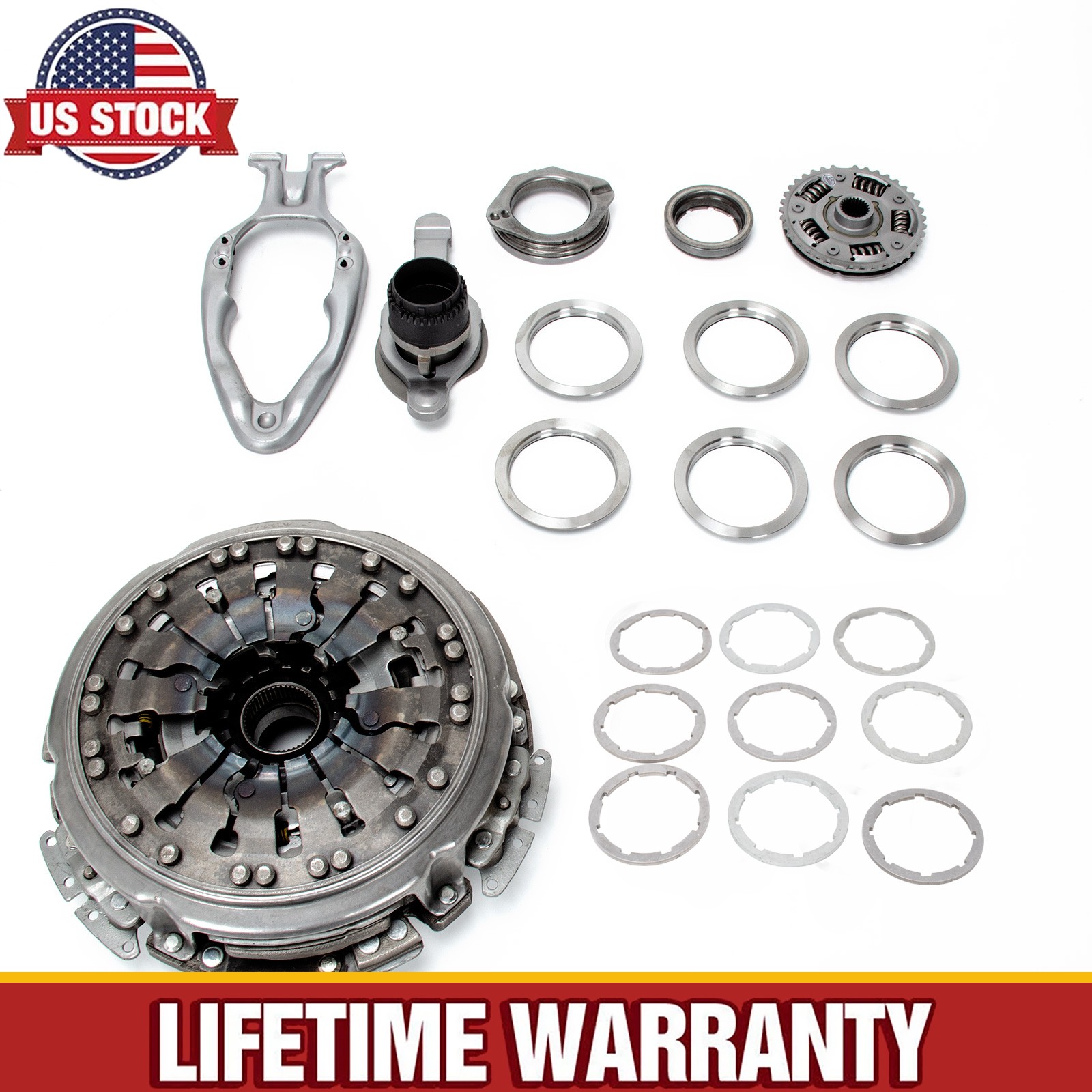 0AM DQ200 DSG Transmission Dual Clutch Kit 602000600 For CC TT Jetta 7-Speed