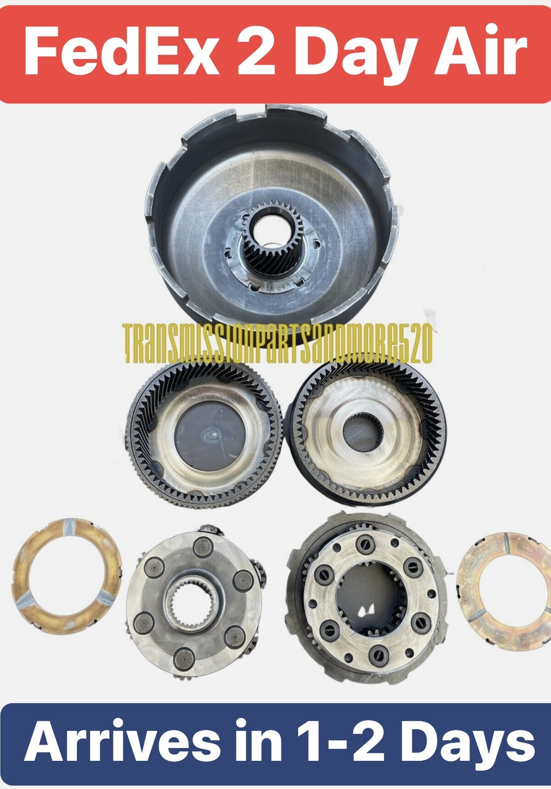 48RE COMPLETE GEAR SET 6 PIN STEEL RAM 2500 RAM 3500 FRONT AND REAR PLANET OEM