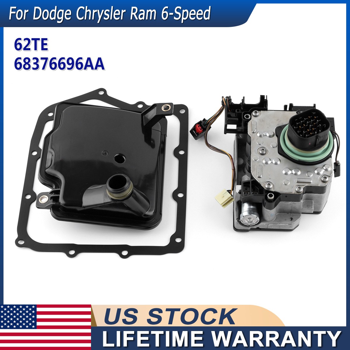 62TE Transmission Shift Solenoid Control Block For Dodge Chrysler Ram 68376696AA