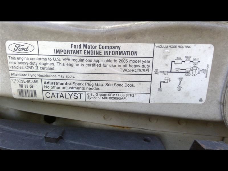 Automatic Transmission 5R110W Torqshift 10-415 Fits 05-06 FORD E350 VAN 568572