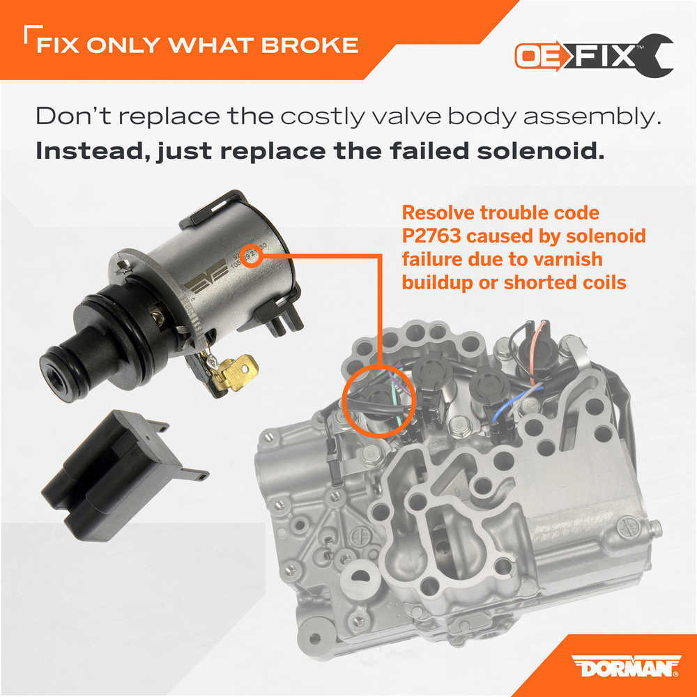 Automatic Transmission Control Solenoid-Auto Trans Control Solenoid Dorman