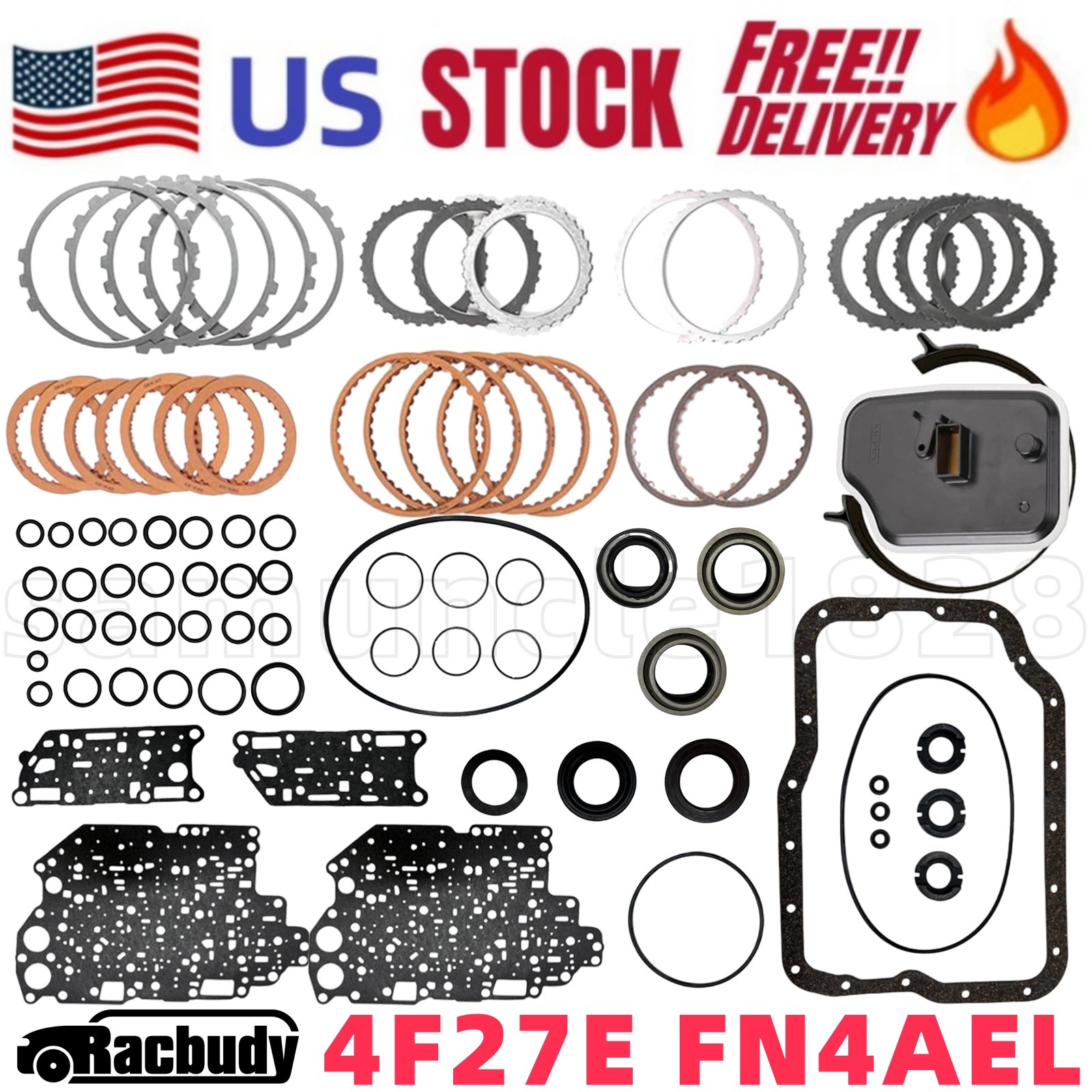 4Speed Transmission Super Master Rebuild Kit FN4AEL 4F27E For Ford Focus 1999-ON