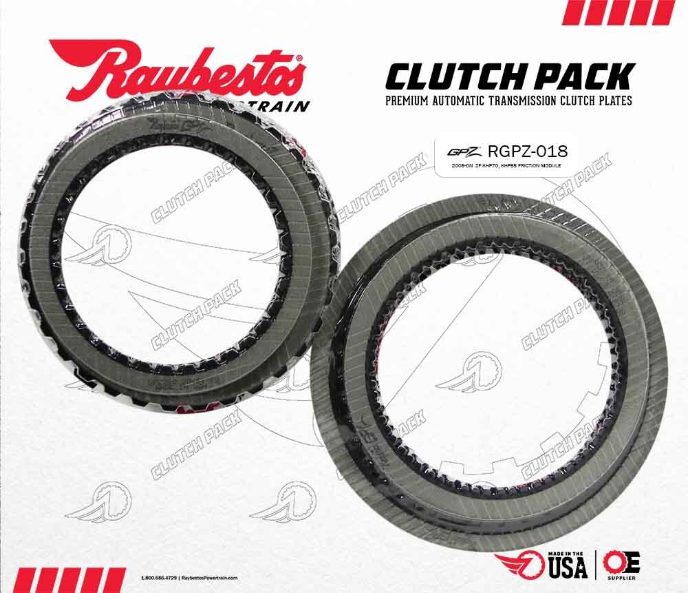 Raybestos RGPZ-018 ZF 8HP70, 8HP55 GPZ Friction Clutch Pack 2009-ON