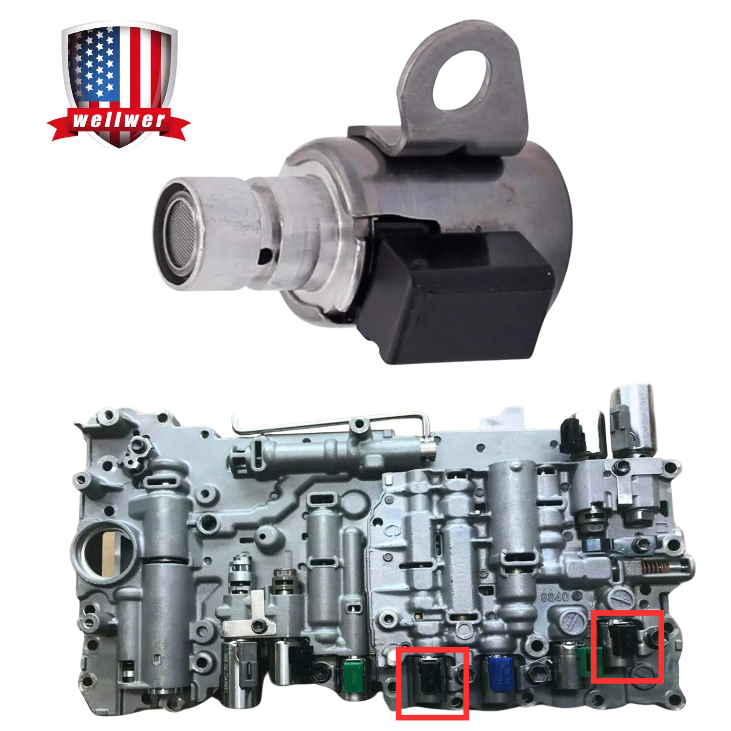 Transmission Shift Control Solenoid for Toyota Tundra Sequoia Lexus 35240-50030