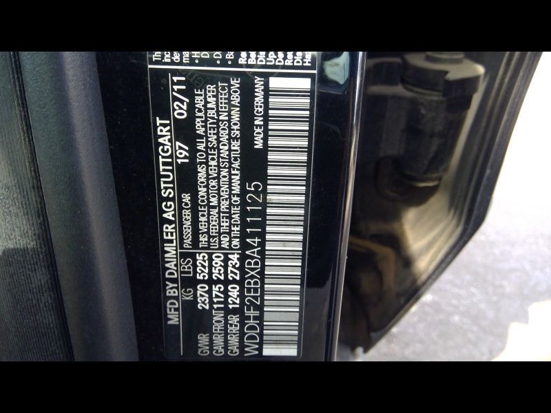 Automatic Transmission 212 Type Sedan E350 Fits 11 MERCEDES E-CLASS 1761016