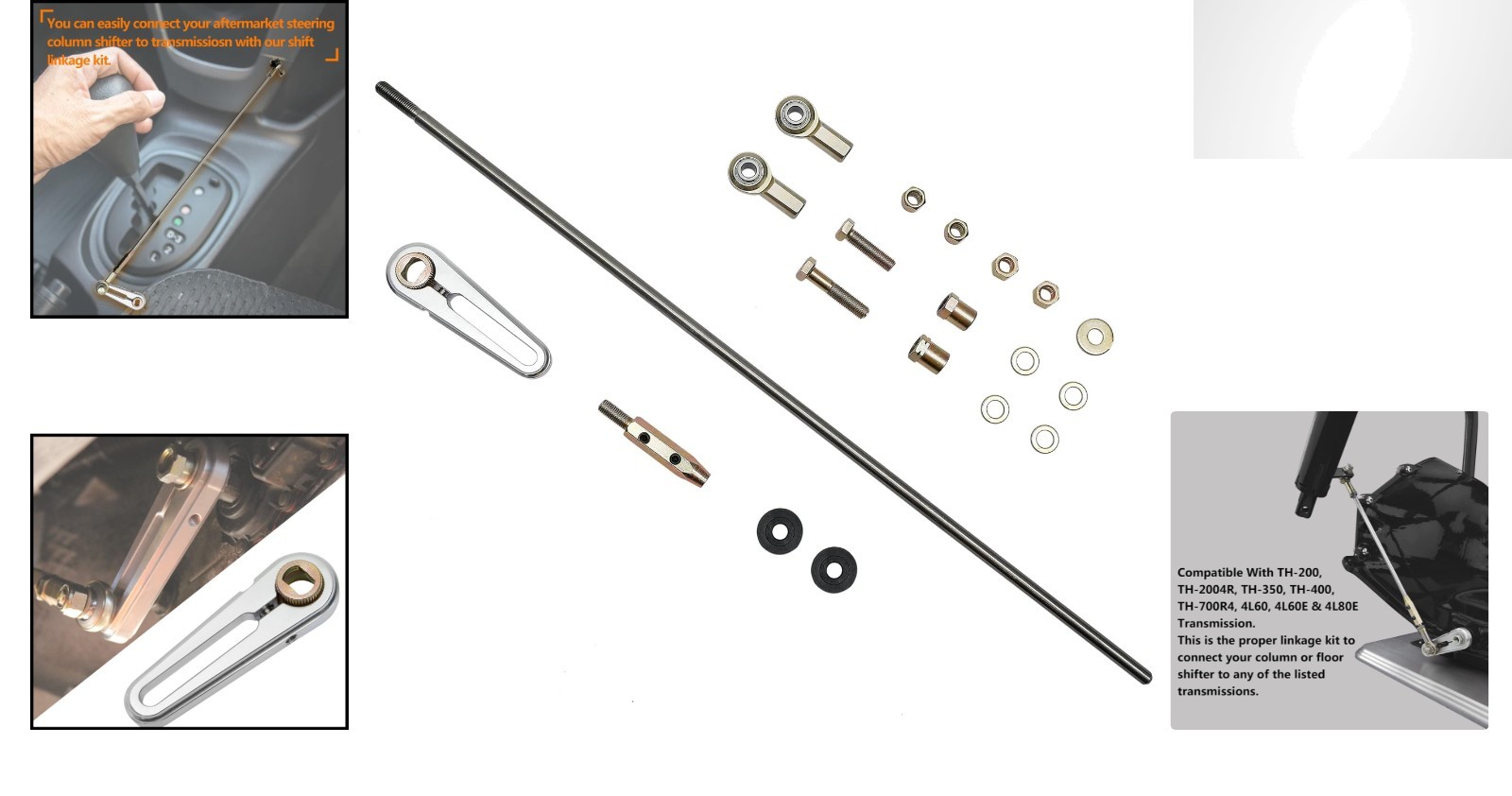 Complete Transmission Column Shift Linkage Kit for GM Vehicles – Long Lasting