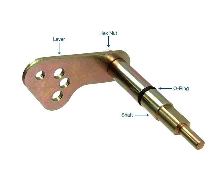 Sonnax 28431-05K Powerglide Shift Lever Kit Bolt-Together Style with O-Ring