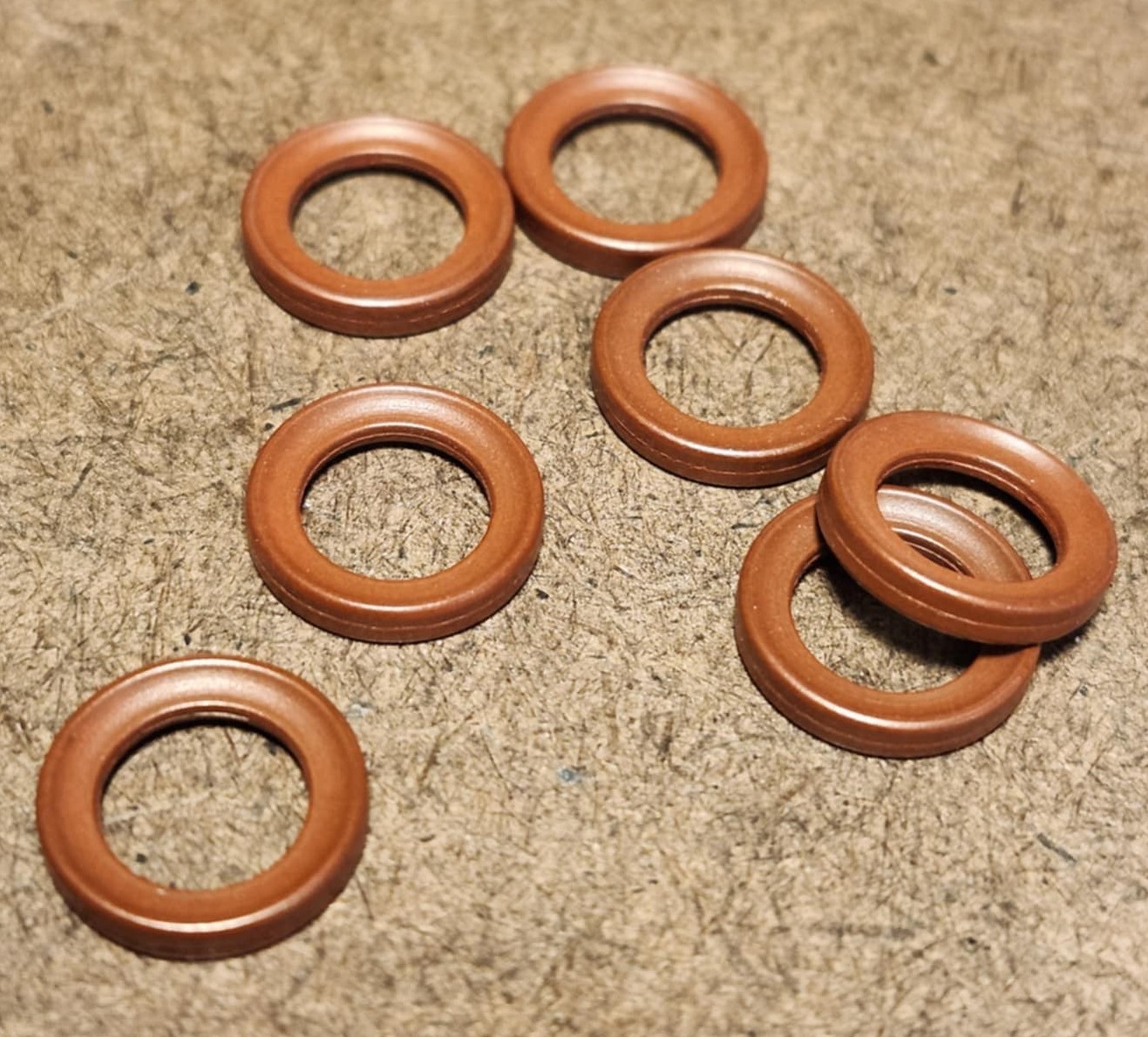 GM 4L80E Automatic Transmission Pump Bolt O-Ring Seal 7-PACK