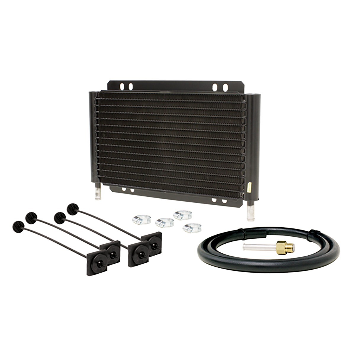 Universal Transmission Oil Cooler 11″ X 5.75″ Fits Chevy Ford Black Finish