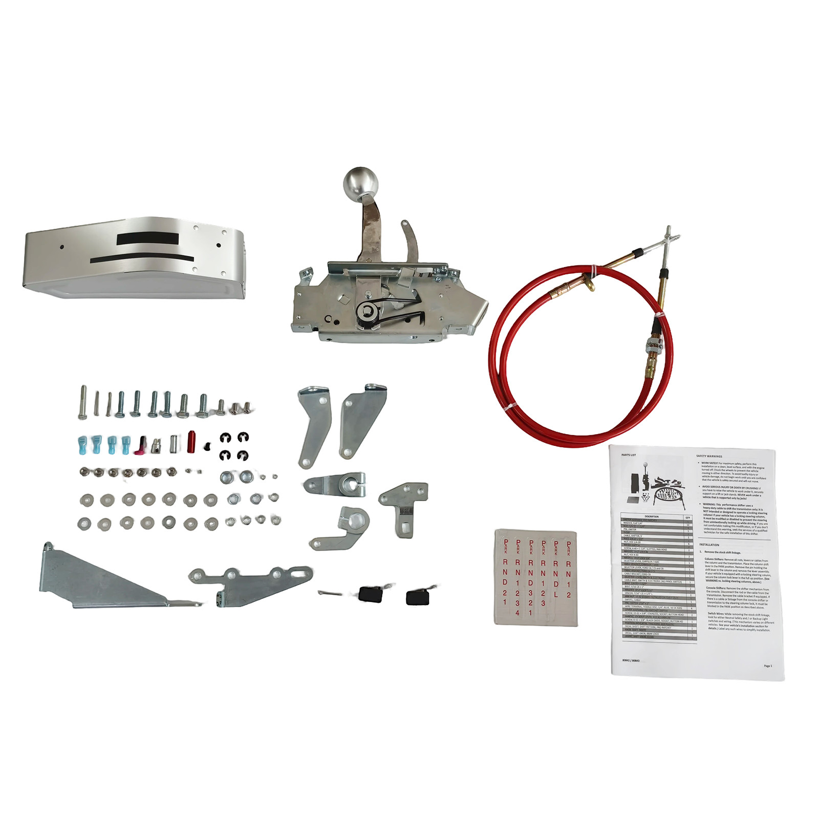 Pro Ratchet Automatic Shifter For B&M 80842 For GM 3 & 4 Speed Transmissions