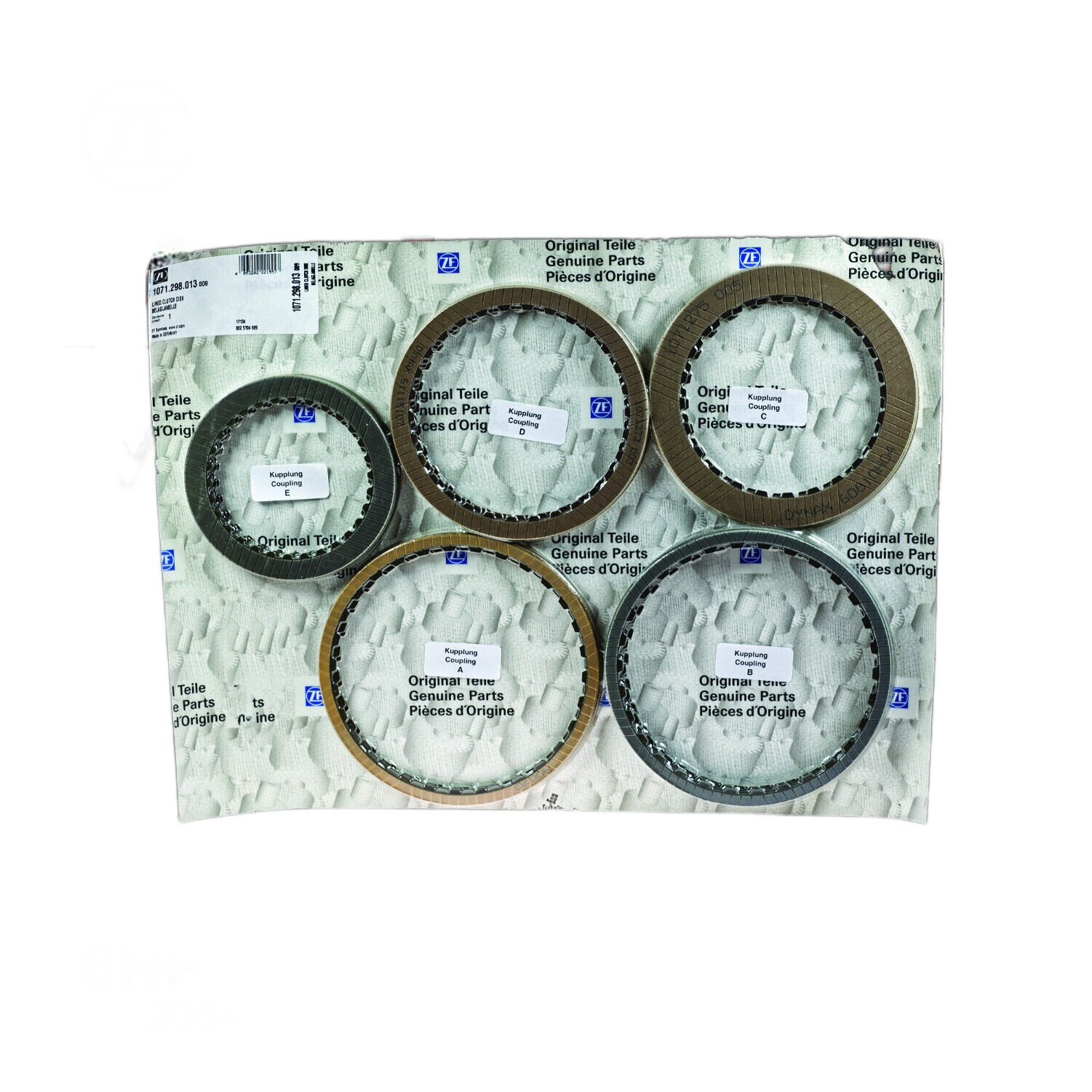 BMW 6HP19 6HP21 Transmission Gearbox Overhaul Friction Clutch Kit ZF Genuine OEM