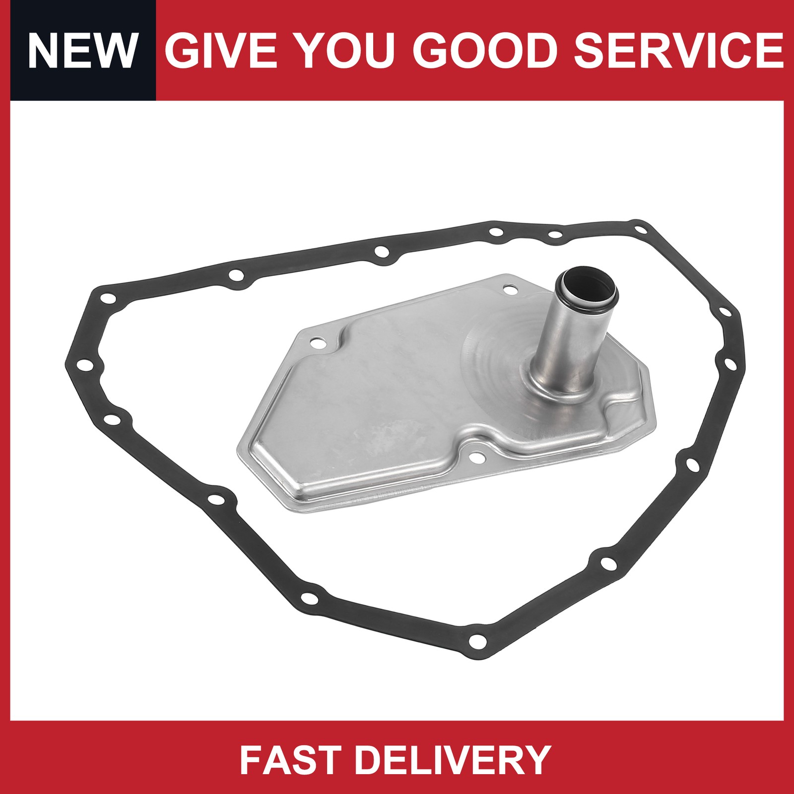 Pack of 1 For Nissan Sentra Transmission Filter Oil Pan Gasket Set 31726-6A00A