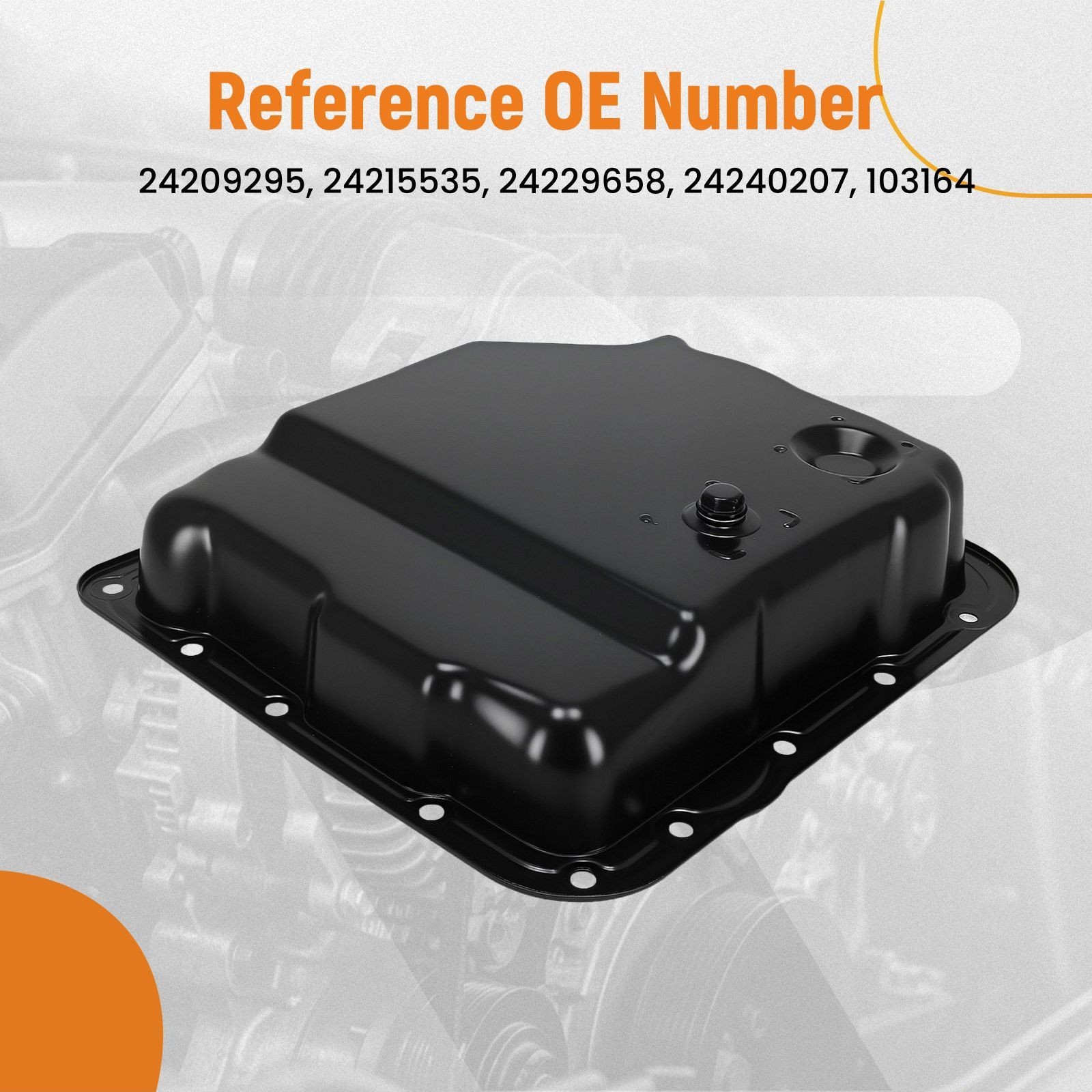Oil Pan Assembly for GM 4L60-E 4L65-E 1998-2014 635-1062 Direct Fit