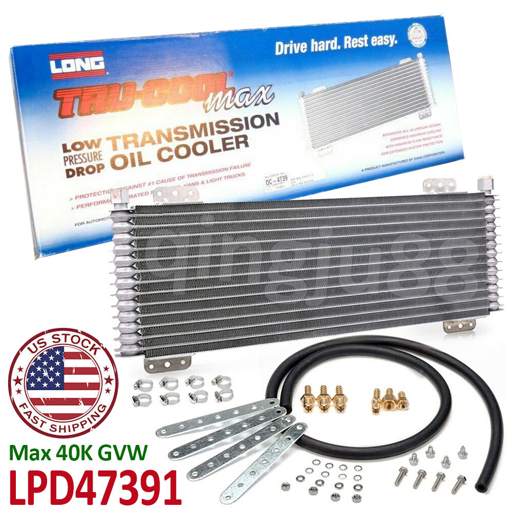 Tru Cool 40K Transmission Oil Cooler GVW Max LPD47391 W/Box