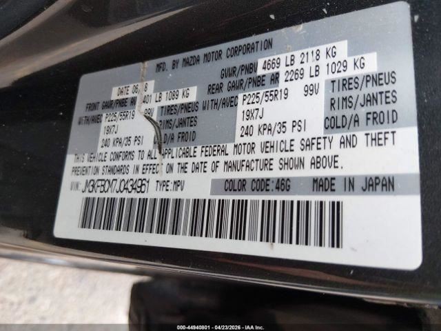 Automatic Transmission Naturally Aspirated AWD Fits 18-21 MAZDA CX-5 1452391