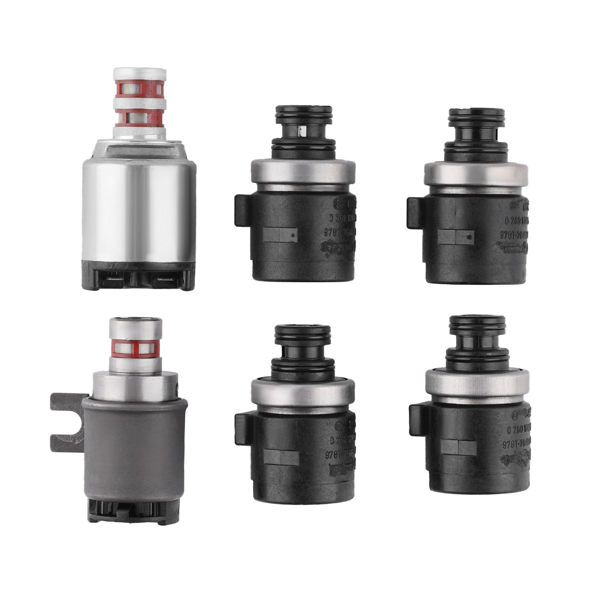 6Pcs Transmission Shift Solenoid Kit 5R55E 4R44E For Ford Ranger Explorer Mazda