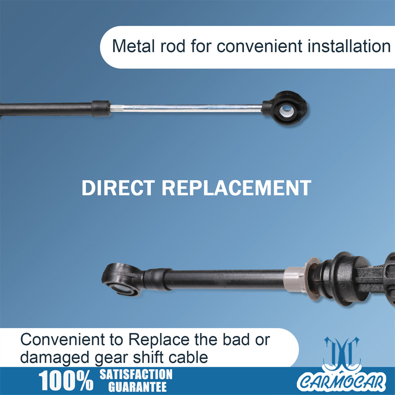 Shifter Cable Automatic Transmission Fits For Ford F-150 F-250 F-350 1992-1997